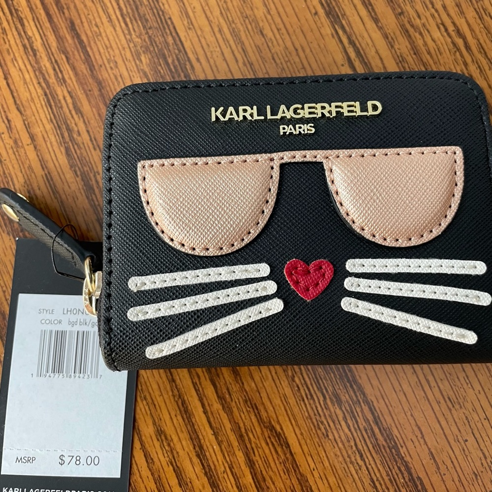 Make offer! Karl Lagerfeld kitty wallet NWT